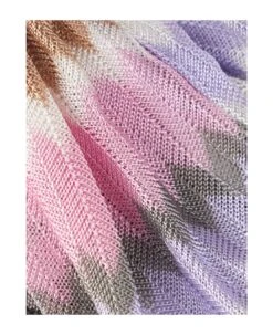 MC2 Saint Barth Woman Lilac Chevron Hairband -Italist Store 729d1bbc9647f2f5aacf6aaf7134f932