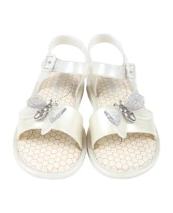 Melissa White Sandals For Girl With Butterfly 5 Melissa White Sandals For Girl With Butterfly -Italist Store 749a0fd1c44bcf68dd27530f22cd9078