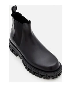 Versace Booties Calf Leather -Italist Store 74a439a3e3cd770bd5f8642c95cb9ead