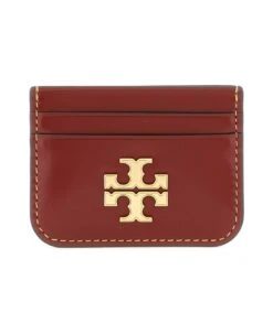 Tory Burch Brushed Leather Eleanor Cardholder
