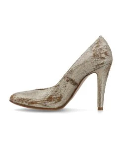 Maison Margiela Gold Decortiqué Court Pumps -Italist Store 7b5c1611d616bf9c6ac433b64cdcc2f0