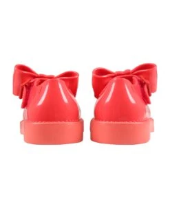 Melissa Red Ballerina Flats For Girl With Bow -Italist Store 7bac292146d07ea28359f71023cef115