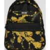 Versace Jeans Couture Chain Couture Nylon Print Backpack