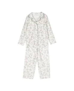 LA PERLA Floral-print Long-sleeve Pyjamas