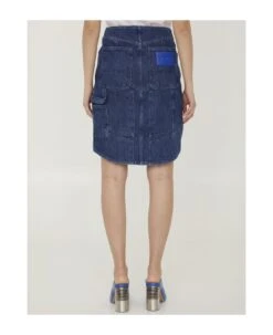 Off-White Motorcycle Midi Skirt -Italist Store 7ea2f3a6477258353493979db0c2059a