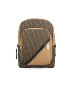 FENDI Ff Motif Zipped Backpack