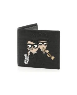 Dolce & Gabbana Designers Patch Be-fold Wallet