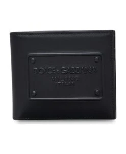 Dolce & Gabbana Black Leather Wallet
