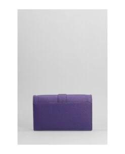 Versace Jeans Couture Clutch In Viola Faux Leather -Italist Store 7fd3082aff8d269365cd5b3425886751