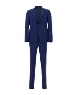 Two-piece Wool Blend Suit
