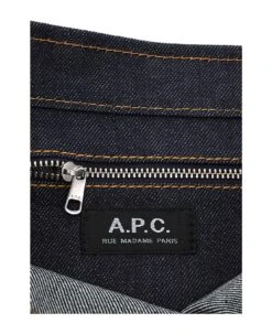 A.P.C. Axelle Denim Small Tote Bag 9 A.P.C. Axelle Denim Small Tote Bag -Italist Store 7ff92063013bd1201cc520076e47d877