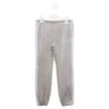 Lurex Grey Cotton Jogger Pants Girl Palm Angels Kids