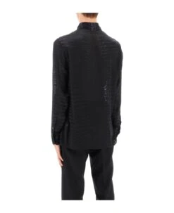 Versace Crocodile Effect D R Hirt -Italist Store 80f90e93fe2c5457c714be632281a569