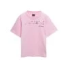 Balenciaga Pink 'hand Drawn' Short-sleeved T-.shirt In Vintrage Jersey Cotton Girl