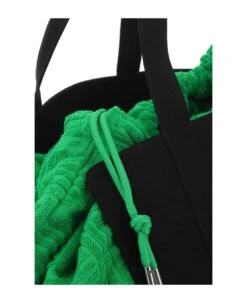 Bottega Veneta Jacquard Roll Up Towelling Tote Bag -Italist Store 8264a830513b8623dd6b1040323ff801