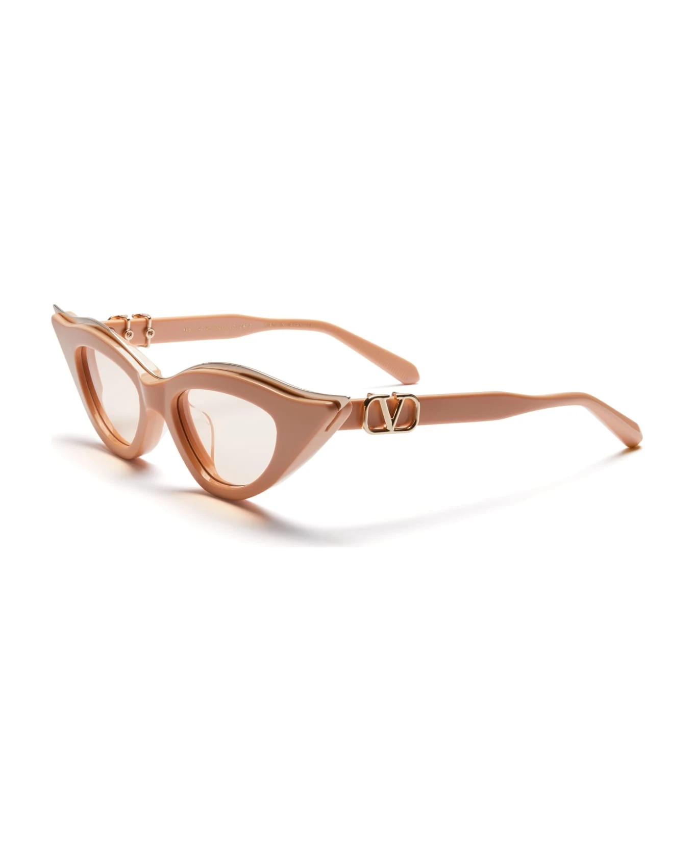 V-goldcut-ii - Beige / White Gold Sunglasses 2 V-goldcut-ii - Beige / White Gold Sunglasses - Image 2