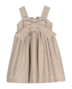 Brown Dress Girl Mi Mi Sol