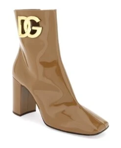 Dolce & Gabbana Dg Logo Ankle Boots -Italist Store 840f4ec3351b96436f7f1e46b80240af