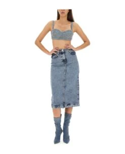 MOSCHINO Bralette With Rhinestones -Italist Store 84c48e9e3e594bb09846957a7e99c5db