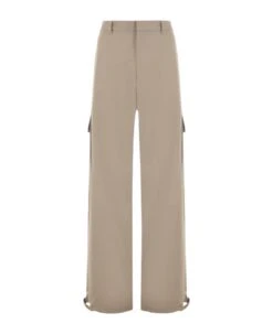 Off-White Ow Emb Drill Cargo Pant Beige Beige