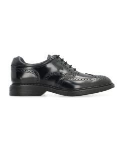 Hogan H576 Leather Lace-up Shoes