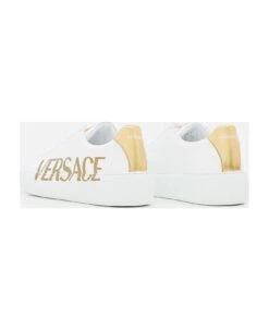 Versace Sneakers Calf Leather -Italist Store 85fe42614713f78afe9f2cb5b2757066