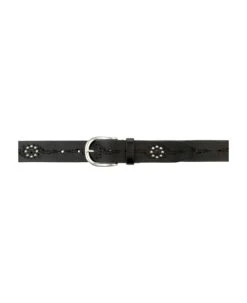 Orciani Black Blade Belt With Cabochon -Italist Store 881ab84073cf082d920b69ba0ee13042