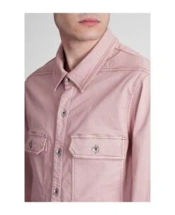 Outhershirt Shirt In Rose-pink Cotton -Italist Store 89a5a8ceb2854a54afc4af452632654d
