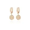 Tory Burch Miller Logo Charm Earrings