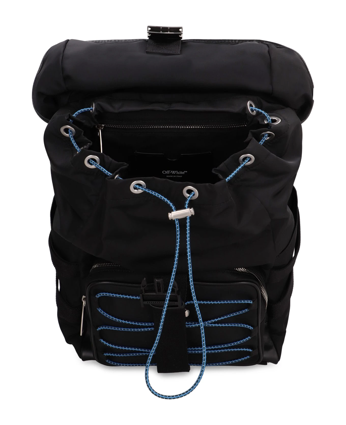 Off-White Logo Detail Nylon Backpack 5 Off-White Logo Detail Nylon Backpack - Image 5