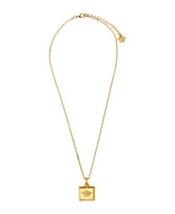 Versace Medusa Square Necklace