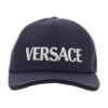 Versace Logo Wool Baseball Hat