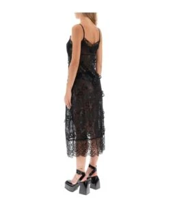 Simone Rocha Embroidered Tulle Slip Dress 6 Simone Rocha Embroidered Tulle Slip Dress -Italist Store 90df084894e0e58c5833bbe6faffcd6e