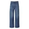 Weekend Max Mara Logo Patch Loose Fit Jeans