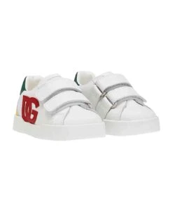 Dolce & Gabbana White/multicolor Sneakers Boy