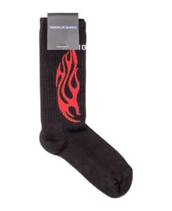 Vision Of Super Socks With Flames