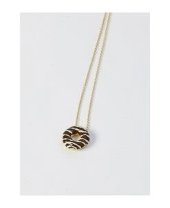 Donut Ice Glazed Diamonds Necklace