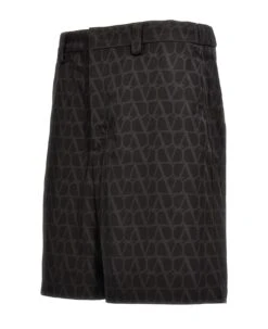 Valentino Garavani 'toile Iconographe' Valentino Bermuda Shorts -Italist Store 94c54e8b23d613e6f69acc44c11e6ede