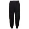 Alexander McQueen Black Cargo Pants With Maxi Patch Pockets In Cotton Man