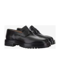 Maison Margiela Tabi Leather Loafer 7 Maison Margiela Tabi Leather Loafer -Italist Store 955db16400cebdee40d0011c65f7e7e2