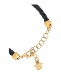 Versace Medusa Biggie Leather Bracelet -Italist Store 95bcff110b38c2a028029170b238ea8c