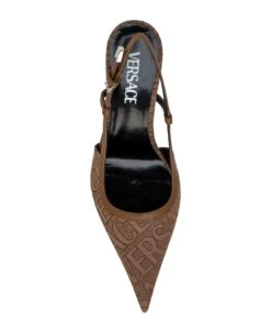 Versace Pump With Logo All-over -Italist Store 9796936c371f6308ecd21457a1bdd5a0