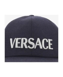 Versace Logo Wool Baseball Hat -Italist Store 97b9fef1f8508bb323541fc35edde634