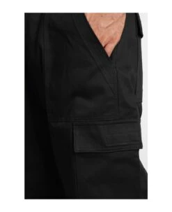 Cargo Trousers Pants In Black Cotton -Italist Store 991bb2c8a510ea8e4f504f4394ce58ef