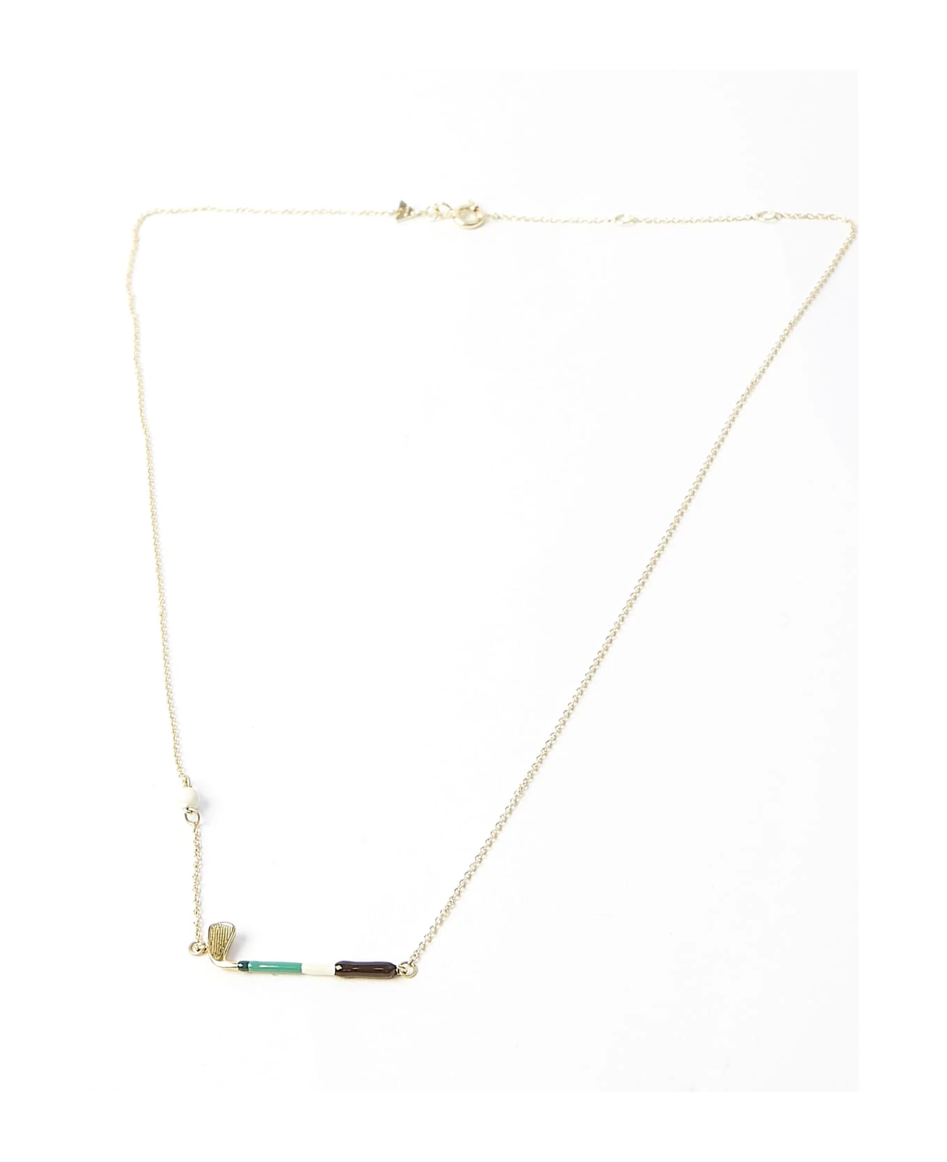 Golf Pelota Necklace 1 Golf Pelota Necklace