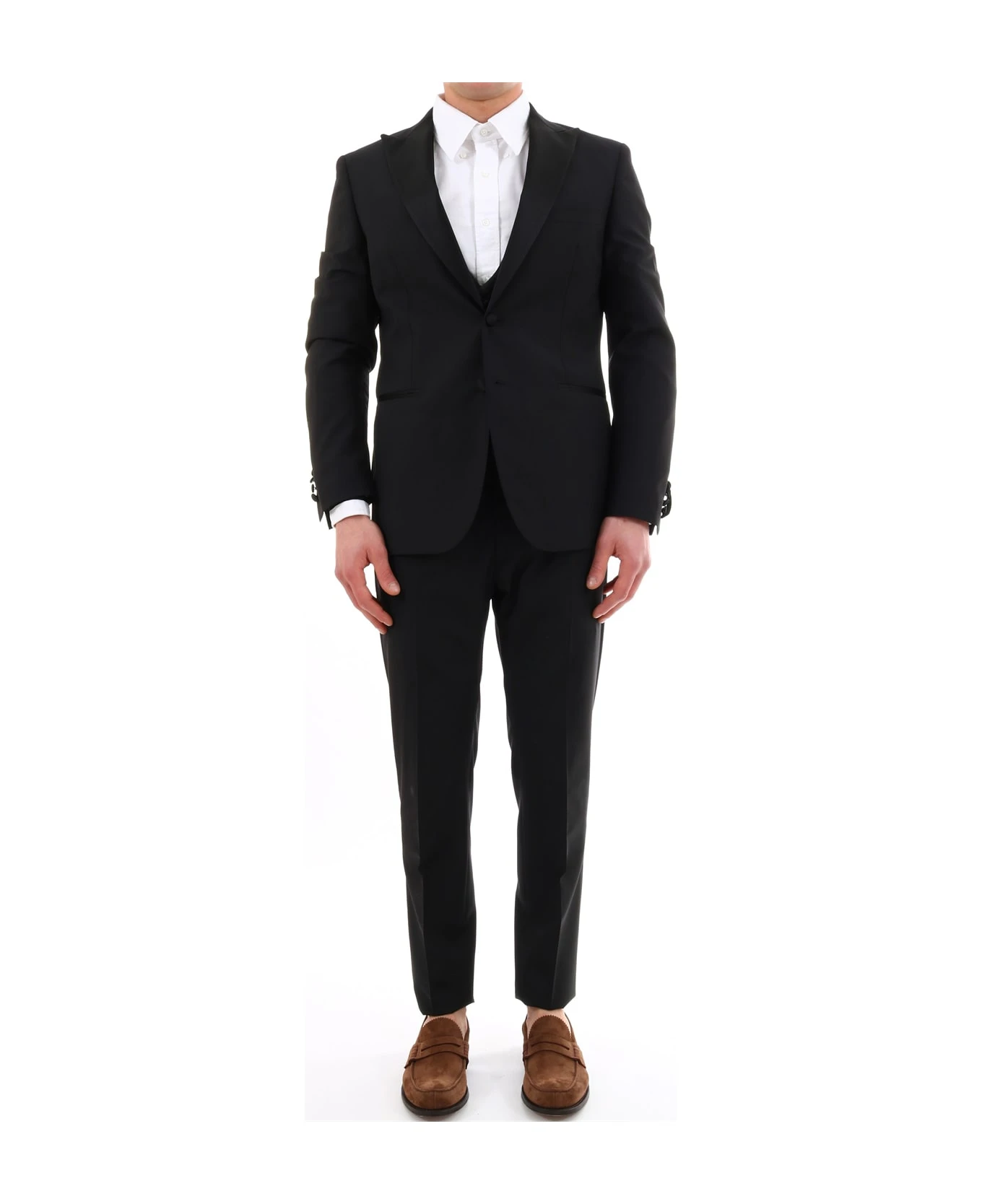 Black Mohair Wool Suit 1 Black Mohair Wool Suit