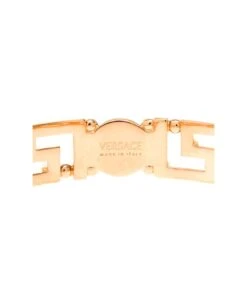 Squared Greca Rigid Gold Colored Metal Bracelet Versace Woman -Italist Store 9a854bc494e2c2e589fa402388cb40d5
