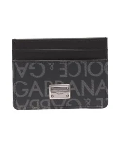 Dolce & Gabbana All Over Logo Cardholder