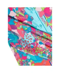 Versace Camicia Stampata In Raso Bambina -Italist Store 9c5e49b5be41445ced2d2d7452d01511