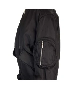 Off-White Oversized Bomber Jacket With Arrow Motif -Italist Store 9f2dca53e7e338070b49f2887030ad62